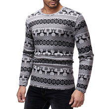 Load image into Gallery viewer, Men Casual Acrylic Standard Wool Full Sleeve Regular Sweater