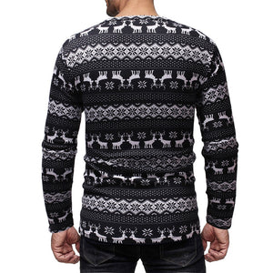 Men Casual Acrylic Standard Wool Full Sleeve Regular Sweater