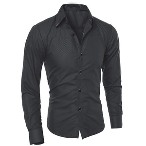 Men Cotton Regular Solid Full Sleeve Casual Shirts