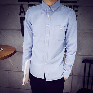 Men Cotton Solid Casual Full Sleeve Regular Shirts