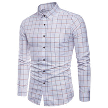 Load image into Gallery viewer, Men Regular Polyester Broadcloth Full Sleeve Plaid Shirts