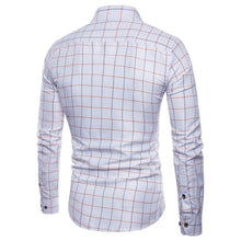 Load image into Gallery viewer, Men Regular Polyester Broadcloth Full Sleeve Plaid Shirts