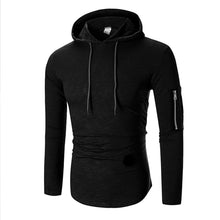 Load image into Gallery viewer, Men Regular Standard Polyester Solid Full Sleeve Sweatshirts